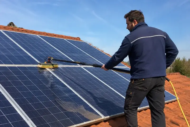Nettoyage et entretien de panneaux solaires à Nivillac