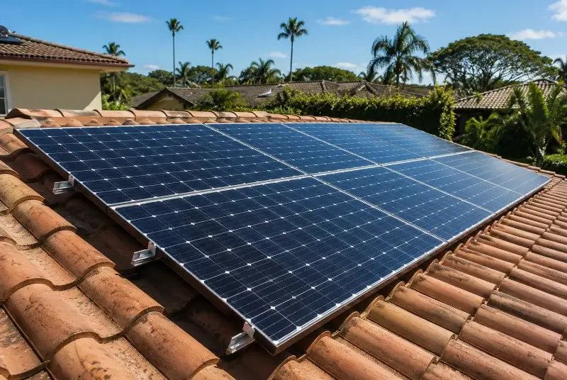 Installation de panneaux solaires à Nivillac
