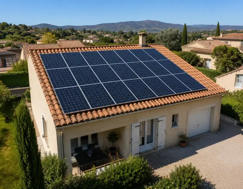 Prime à l'autoconsommation panneaux solaires Nivillac — aide financière de l'État